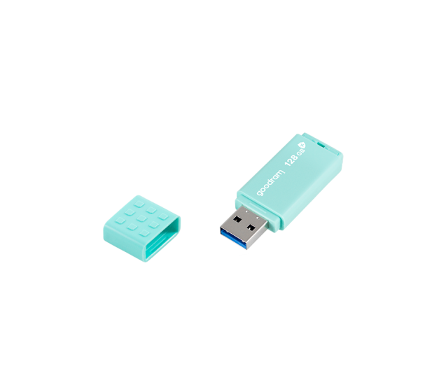 GOODRAM 128GB UME3 CARE USB 3.0 turkusowy - 694623 - zdjęcie 15